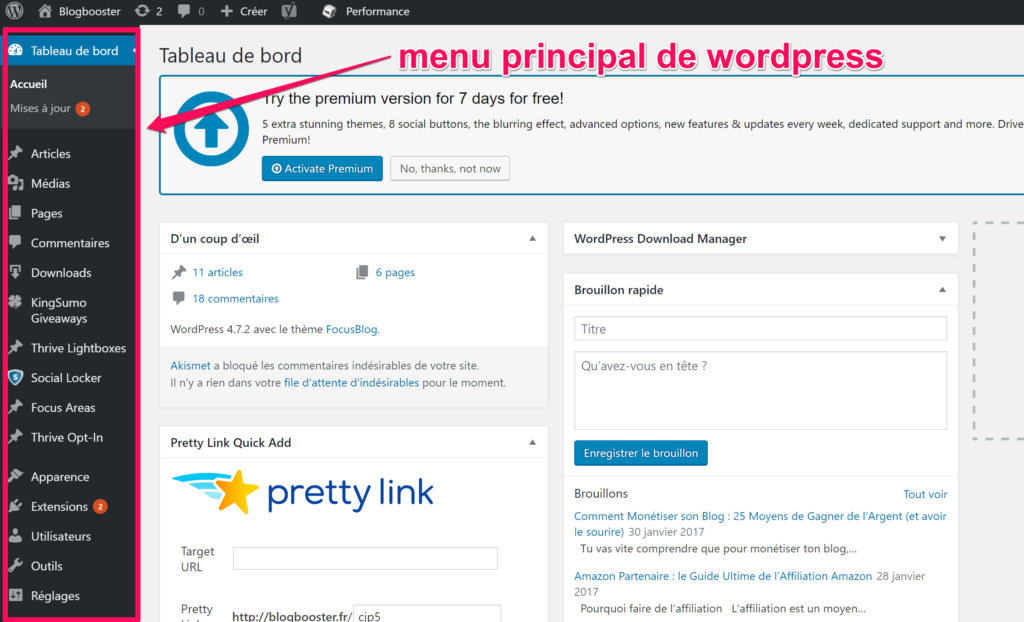 menu-wordpress